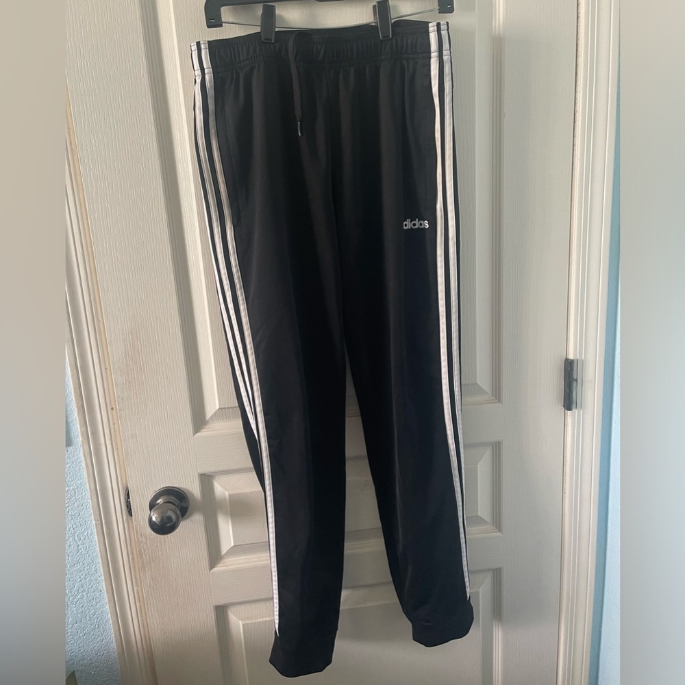 Black Adidas joggers, Medium